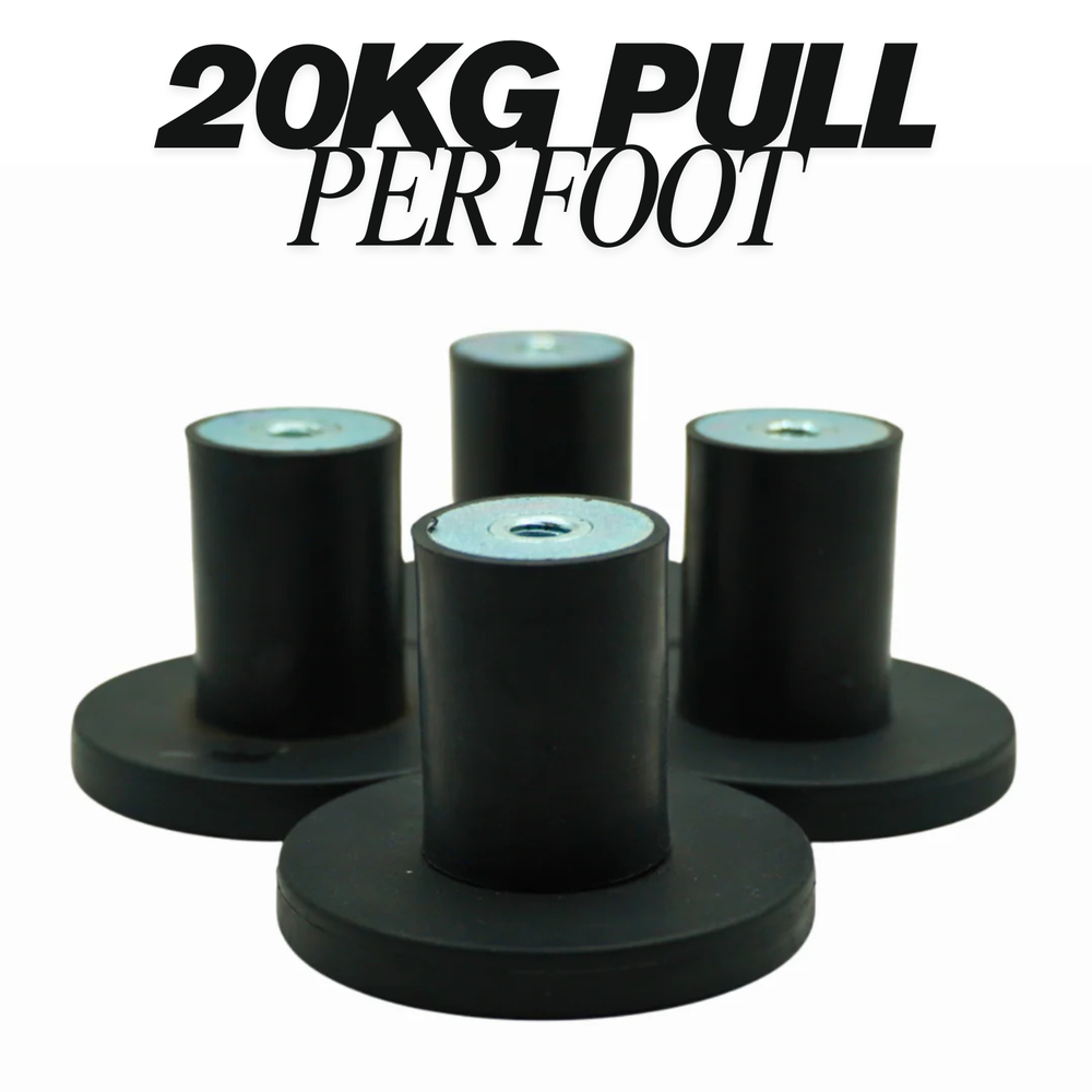 Magnetic Feet with Anti Vibration Legs - Set of 4