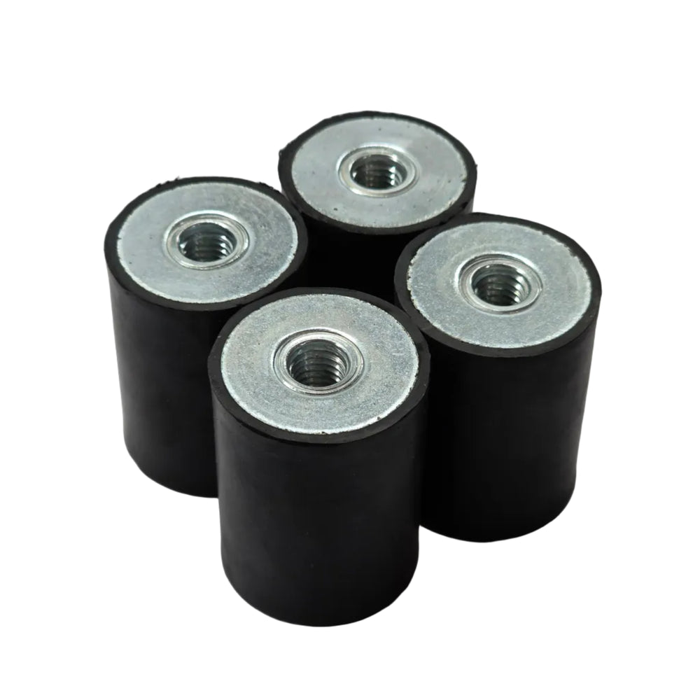 40mm x 30mm Rubber Anti-Vibration Legs - Set of 4