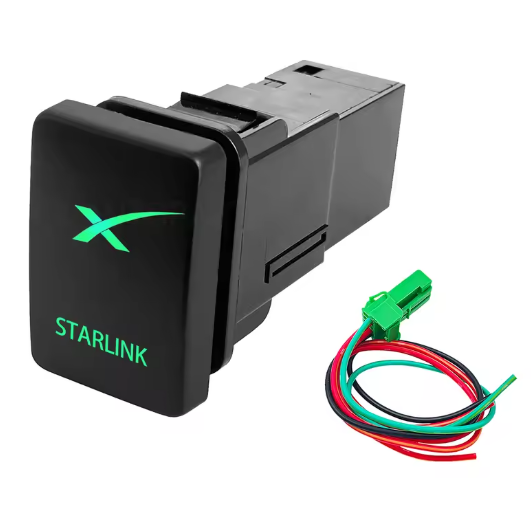 Starlink Mini Dash Switch Push Button - 32.5mm x 22mm