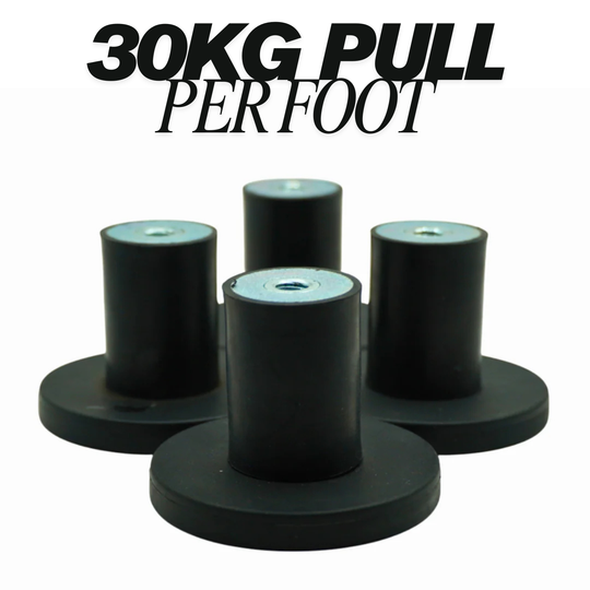 Magnetic Feet with Anti Vibration Legs - Set of 4