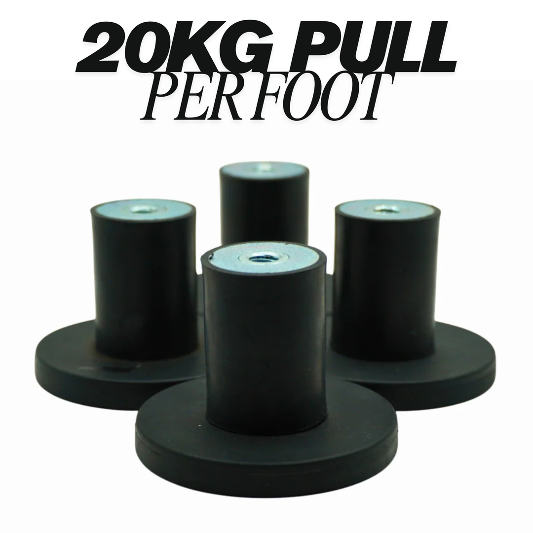 Magnetic Feet with Anti Vibration Legs - Set of 4