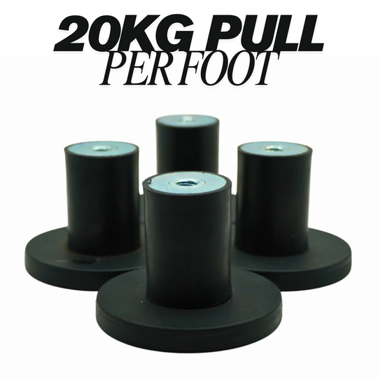 Magnetic Feet with Anti Vibration Legs - Set of 4