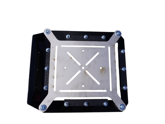 Starlink Mini Rail / Tub Mounting System with Stainless X-Bracket
