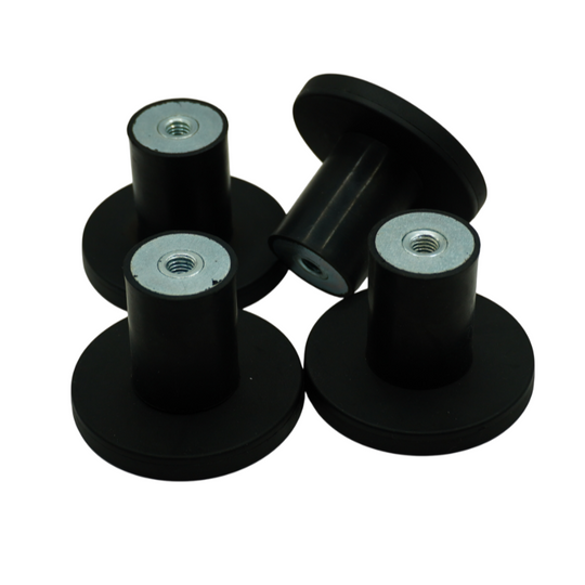Magnetic Feet with Anti Vibration Legs - Set of 4
