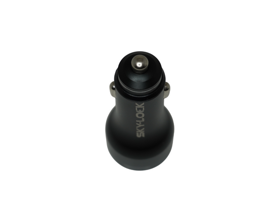 140w USB-C Cigarette Lighter Adaptor with USB-A
