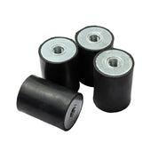 40mm x 30mm Rubber Anti-Vibration Legs - Set of 4 2