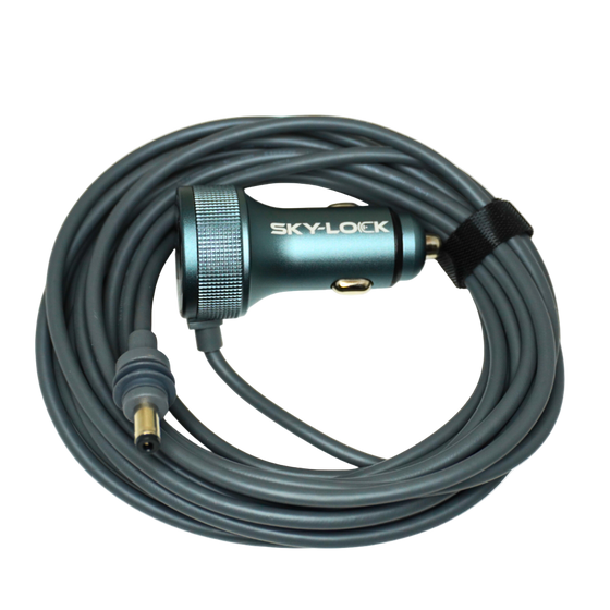Starlink Mini 12V Cig Lighter w/USB & Volt Meter - 16 AWG Heavy Duty Cable
