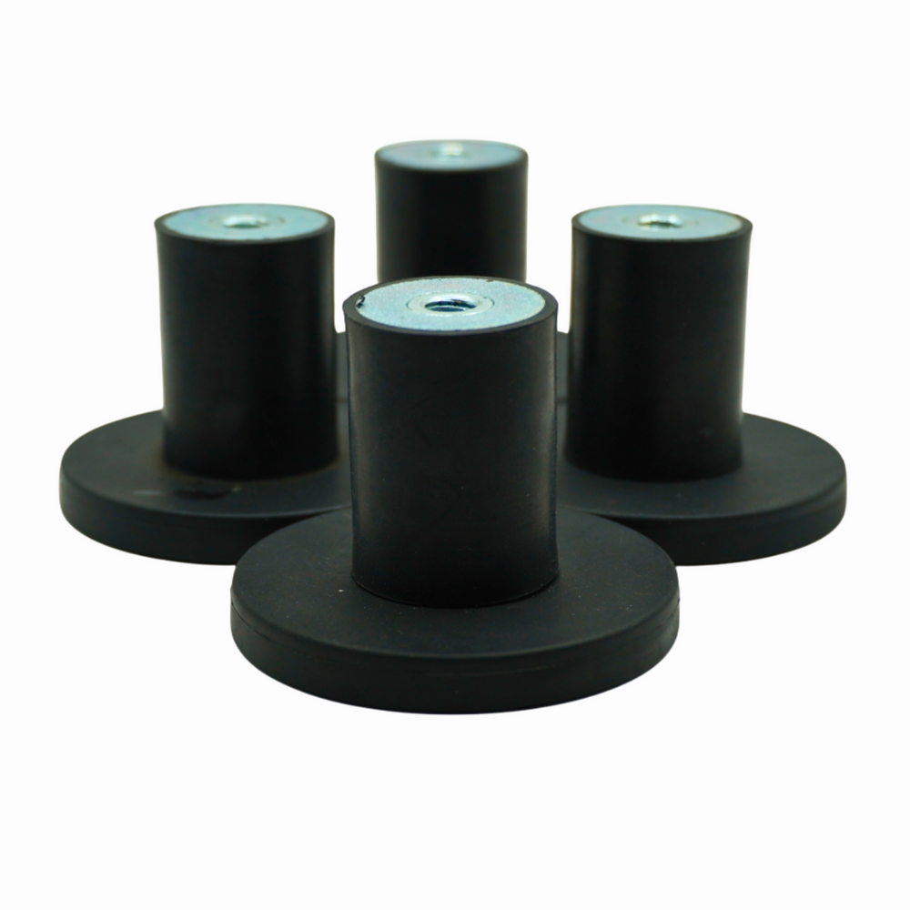 Magnetic Feet with Anti Vibration Legs - Set of 4 1