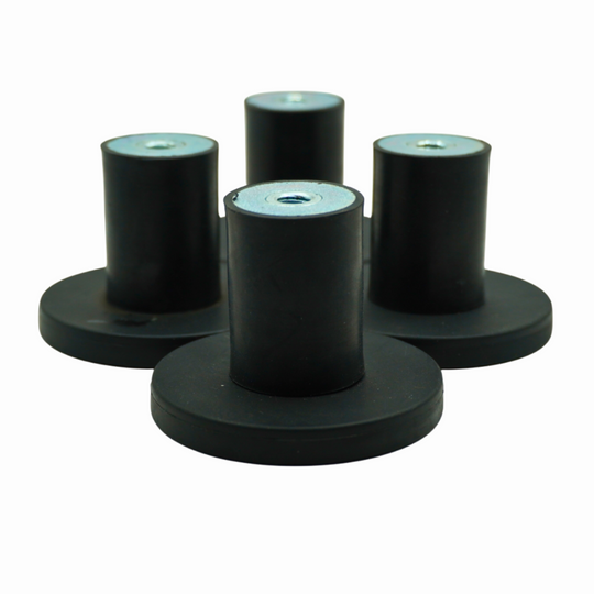 Magnetic Feet with Anti Vibration Legs - Set of 4