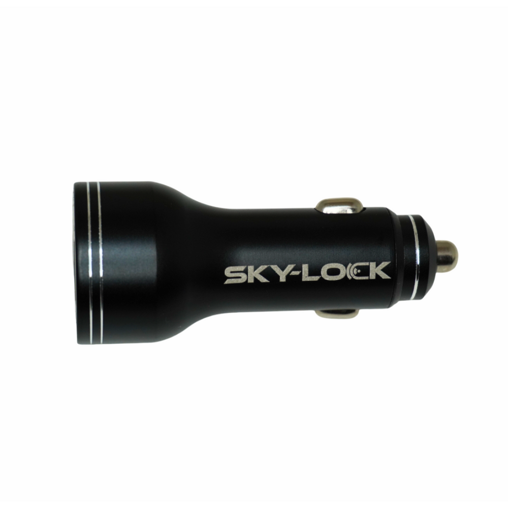 140w USB-C Cigarette Lighter Adaptor with USB-A