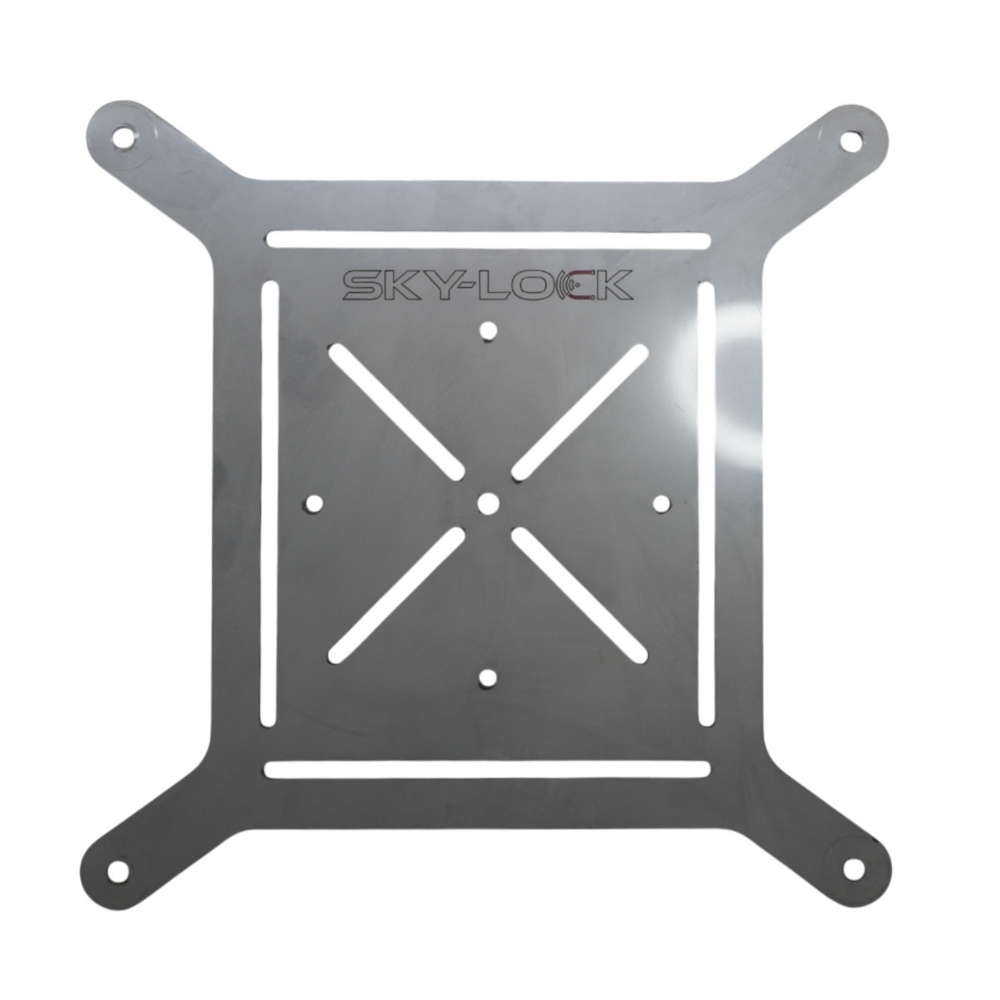 Stainless Base X Bracket suit Standard Sky-Lock Frame