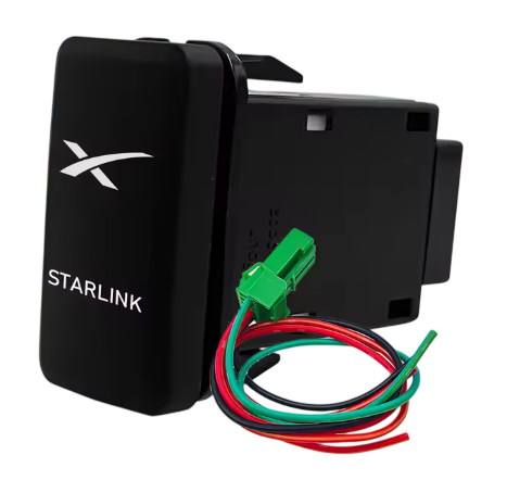 Starlink Mini Dash Switch Push Button Slim - Suit 70 Series Toyota Landcruiser