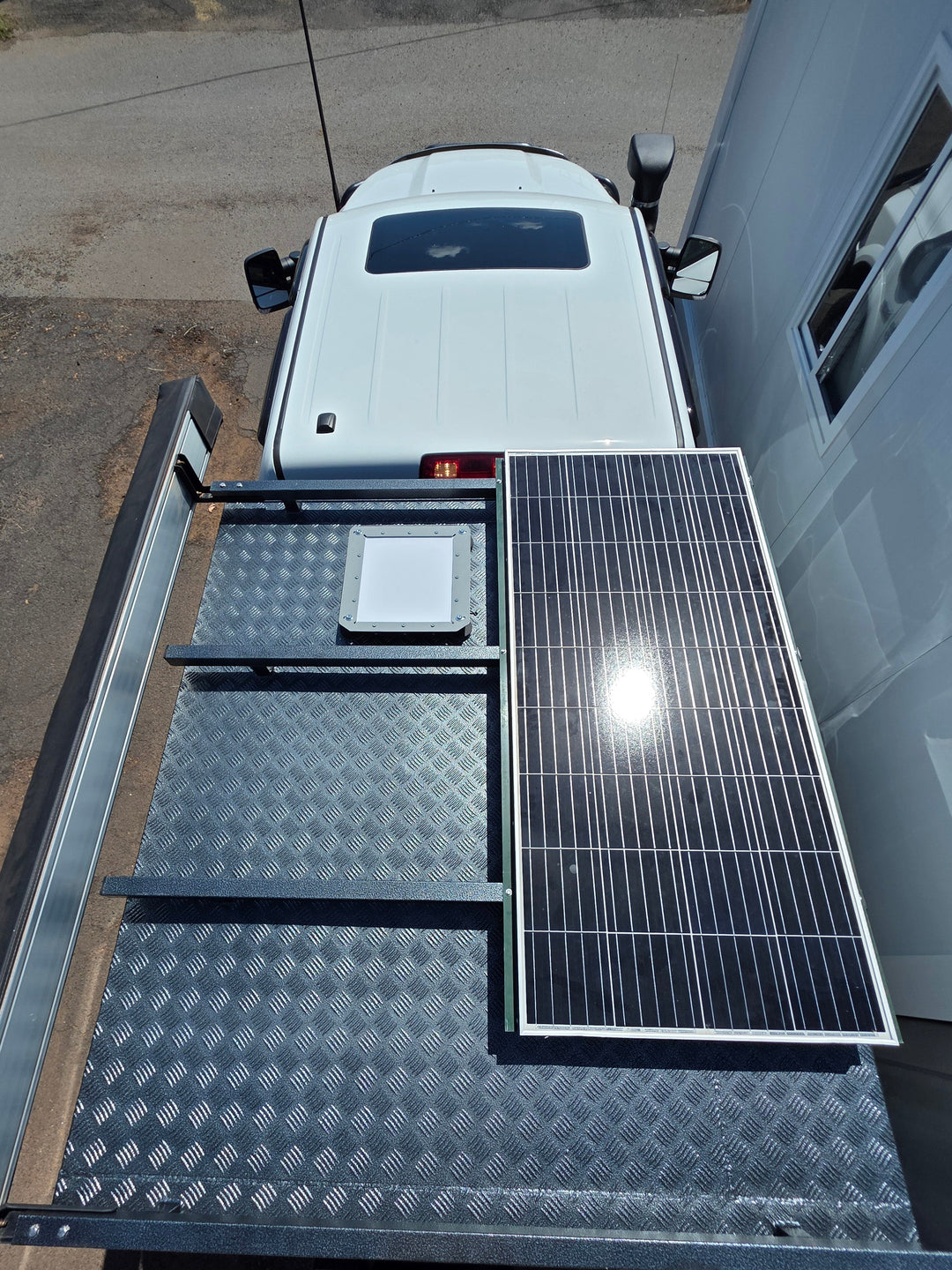 The "The I Have A Non-Magnetic Roof Kit" - Starlink Mini + Adhesive Magnetic Mount + Inverter